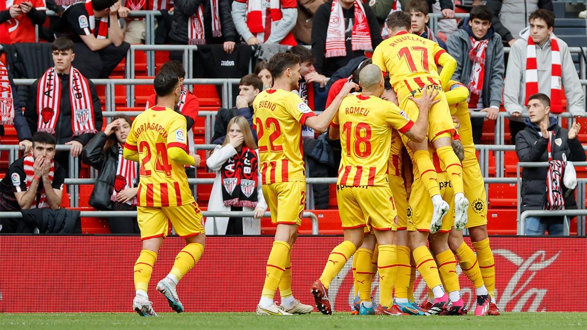 Resumen, goles y highlights del Athletic 2 - 3 Girona de la jornada 23 de LaLiga Santander