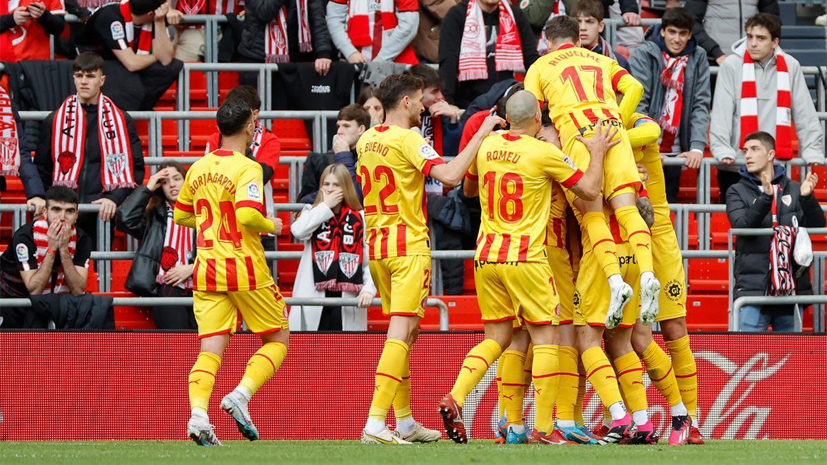 Athletic - Girona: resumen, goles y resultado - Estadio Deportivo