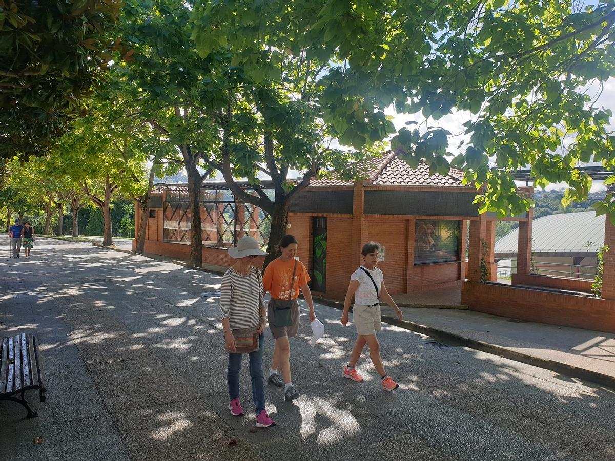 El aguaducho del parque de Invierno.