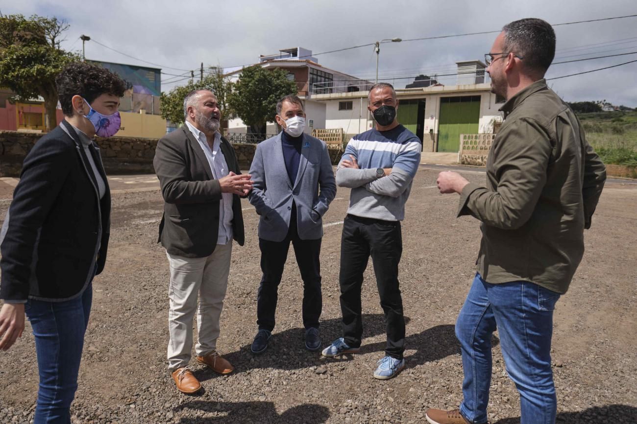 Visita en el Suroeste (Llano del Moro, alcaldes Santa Cruz y de El Rosario)