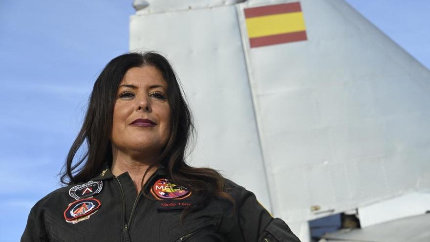 La astronauta cordobesa Mariló Torres.