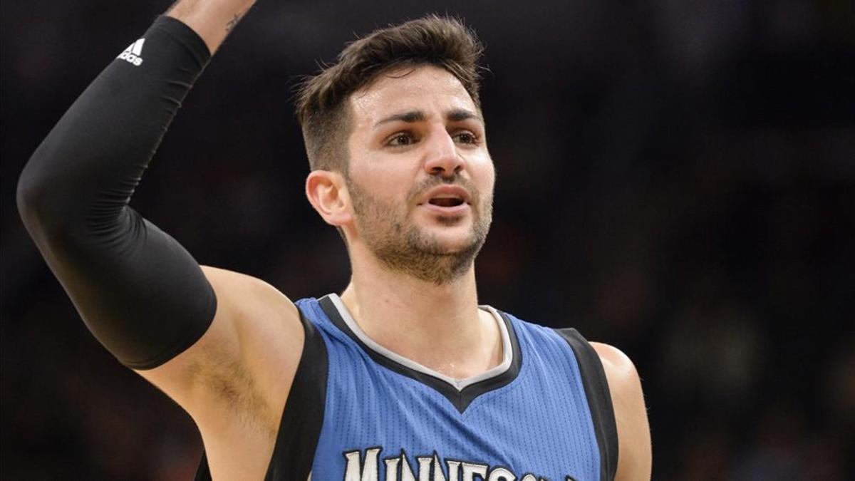 Ricky Rubio, jugador de los Wolves