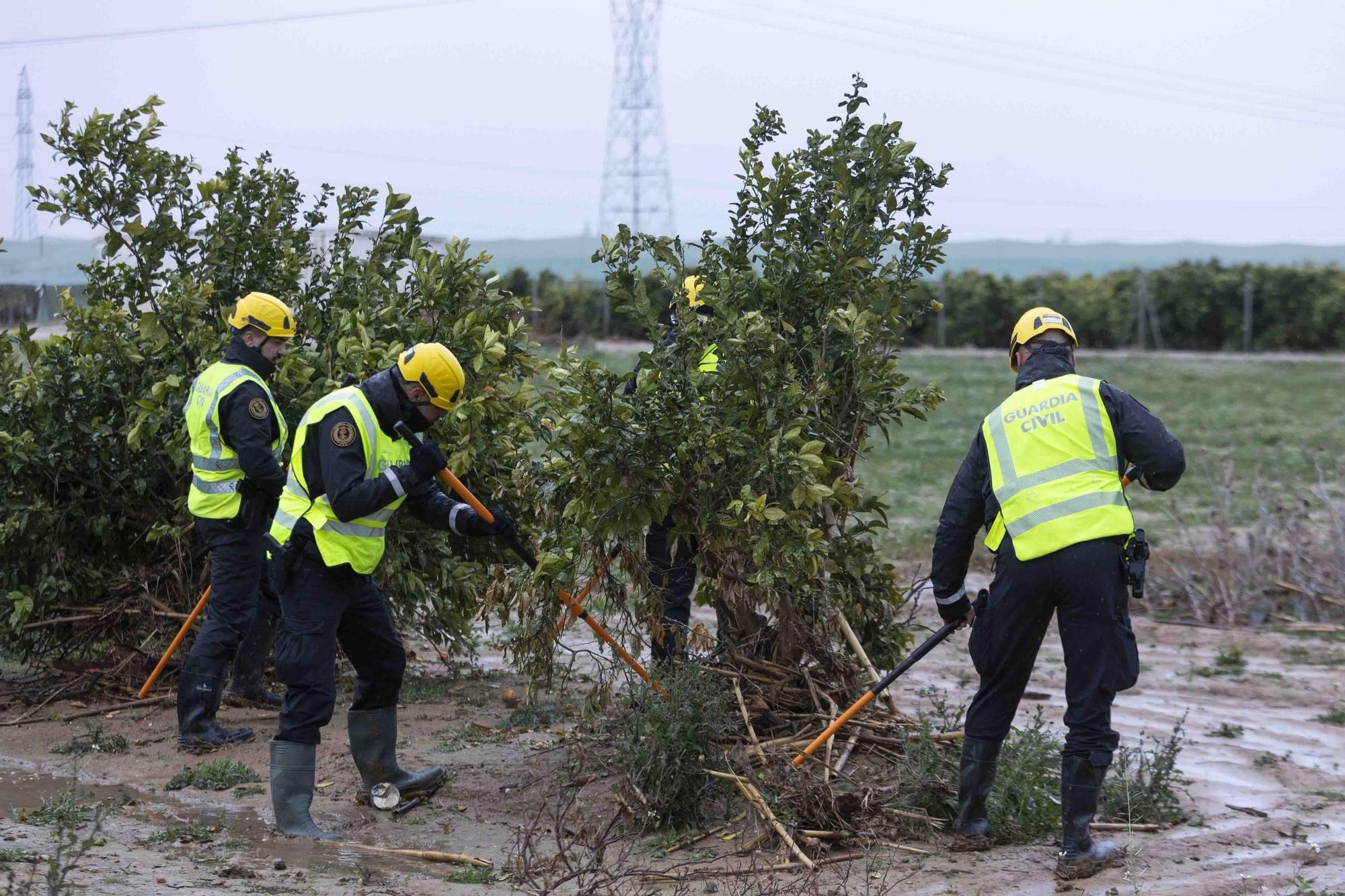 La UME continua la busqueda de desaparecidos