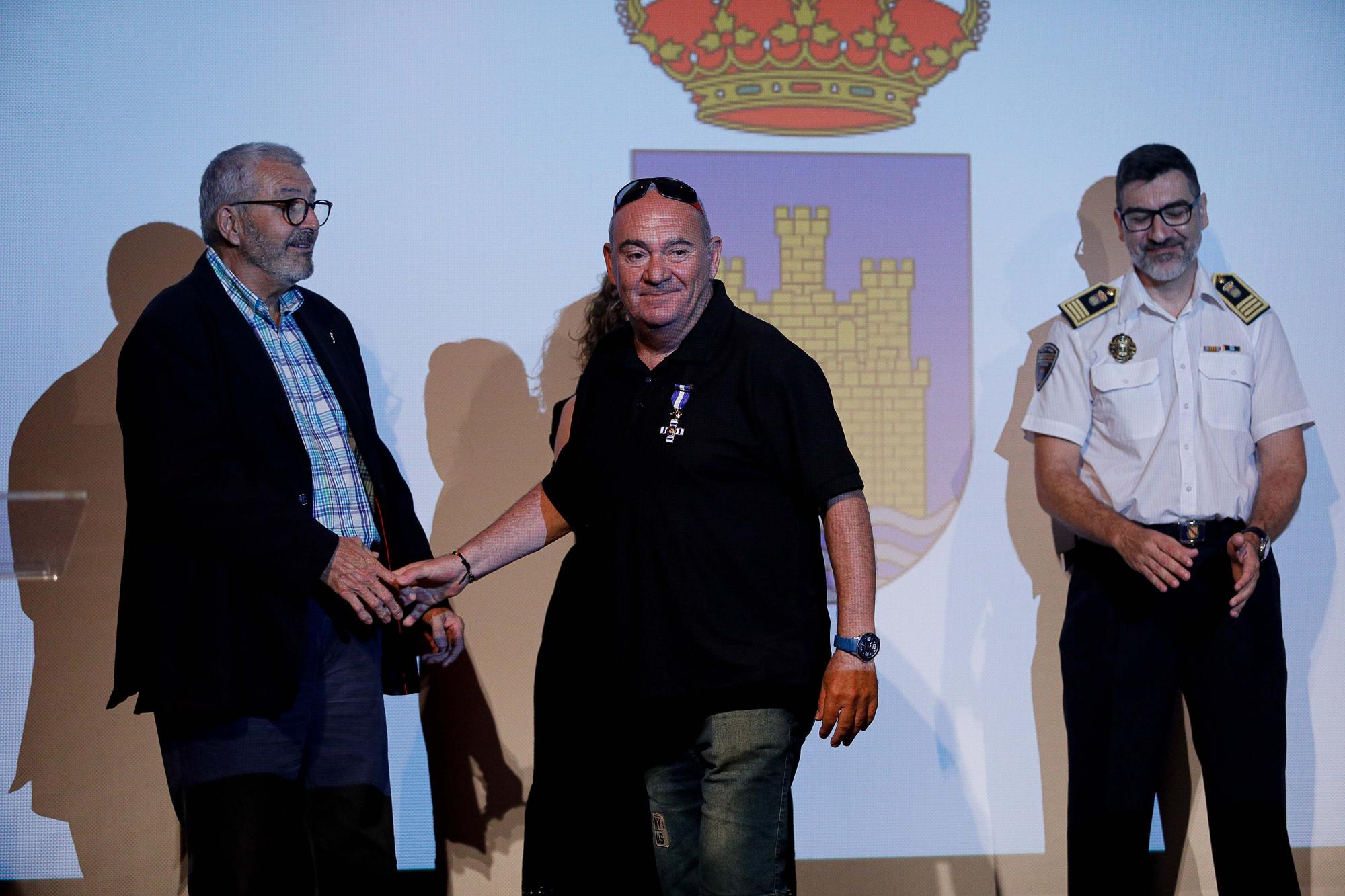 Medallas a 30 años de servicio en las policías locales de Ibiza