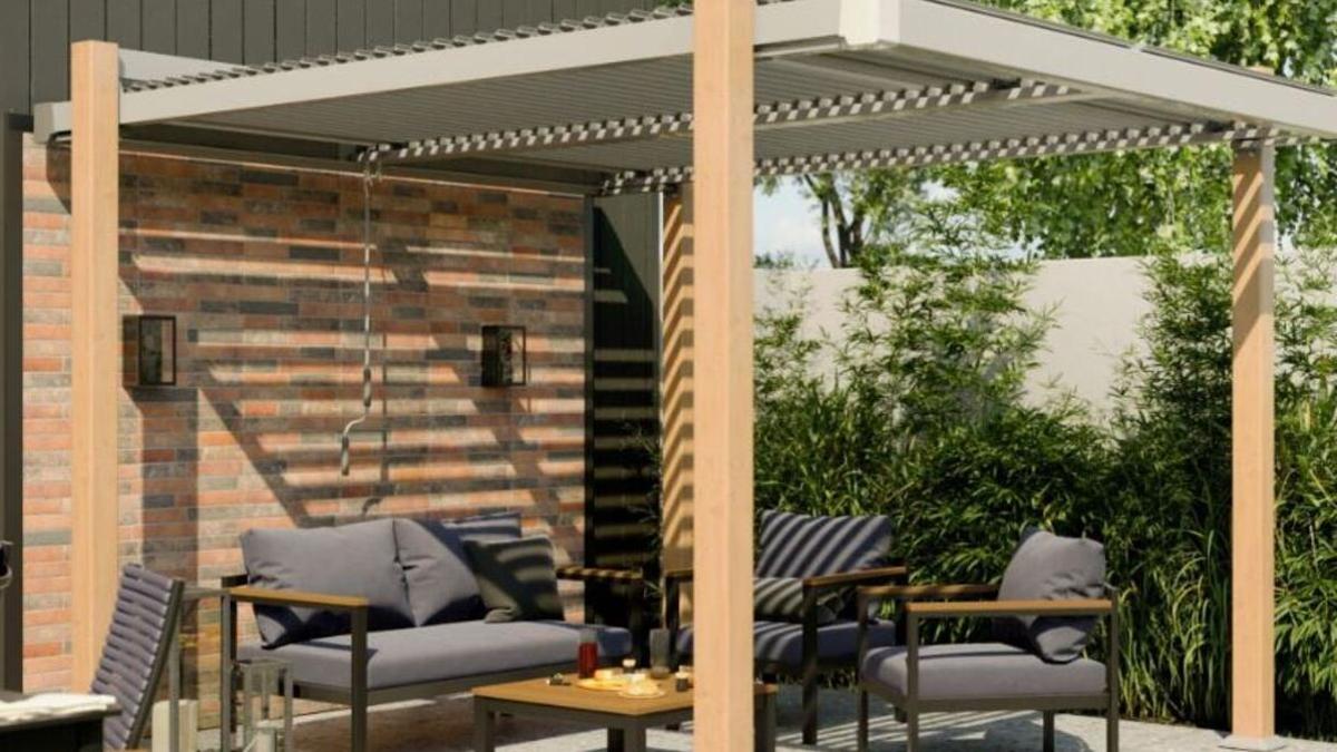 PÉRGOLA BIOCLIMÁTICA | Leroy Merlín tiene la pérgola que querrás para tu  terraza este verano: te dará igual que haga sol o llueva