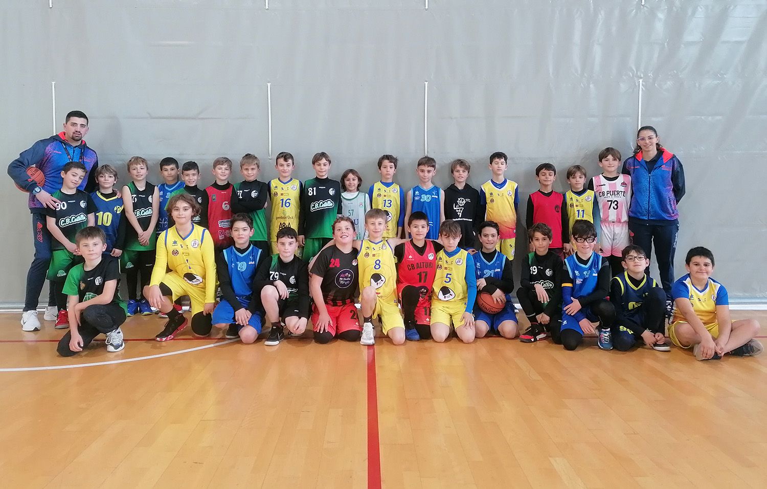 Los Benjamines se incorporan al Programa de Tecnificación FBCV