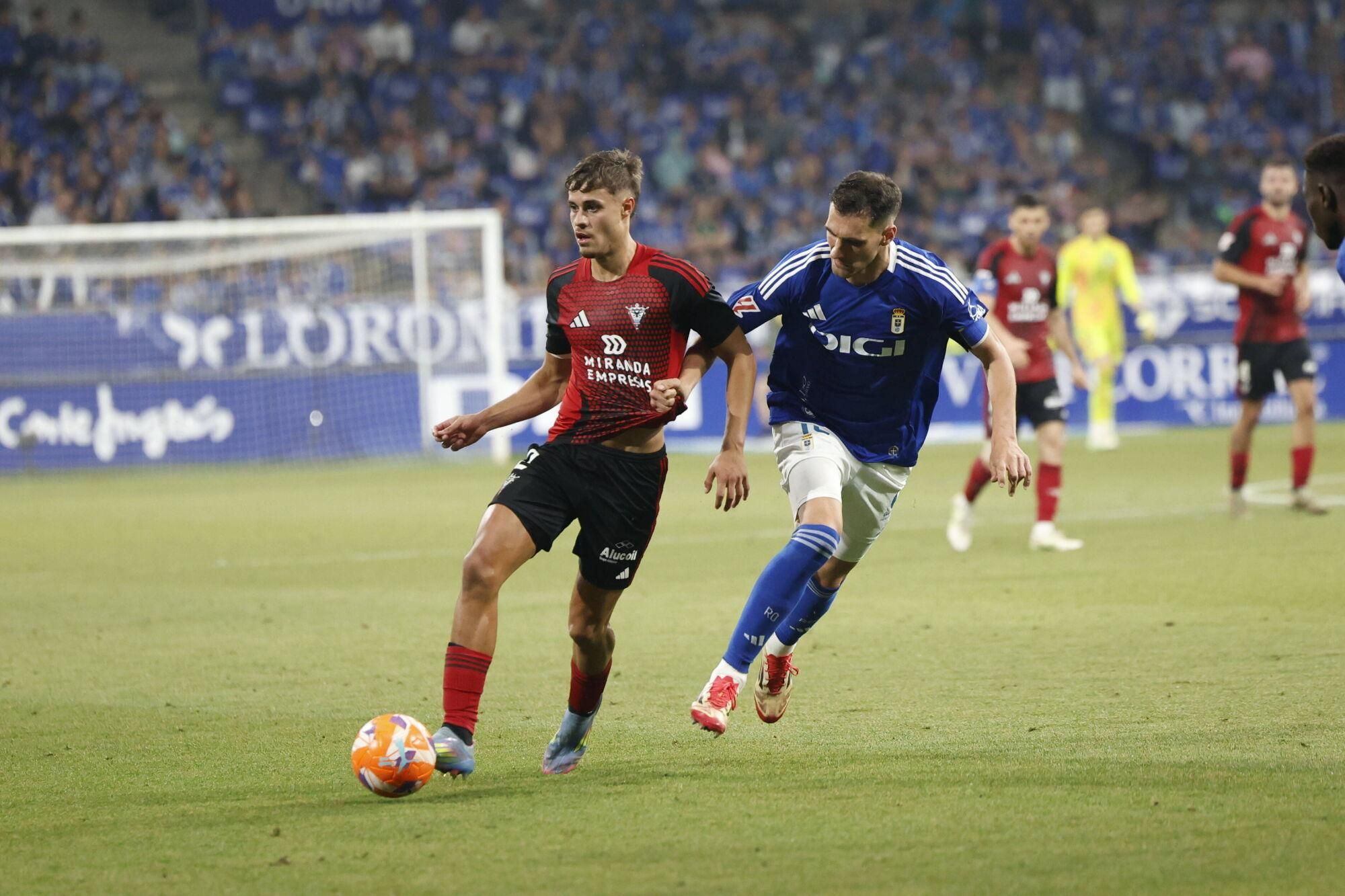 Así se vivió en el Carlos Tartiere la final del play-off entre el Real Oviedo y el Mirandés