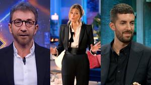 Pablo Motos, Sandra Barneda y David Broncano.