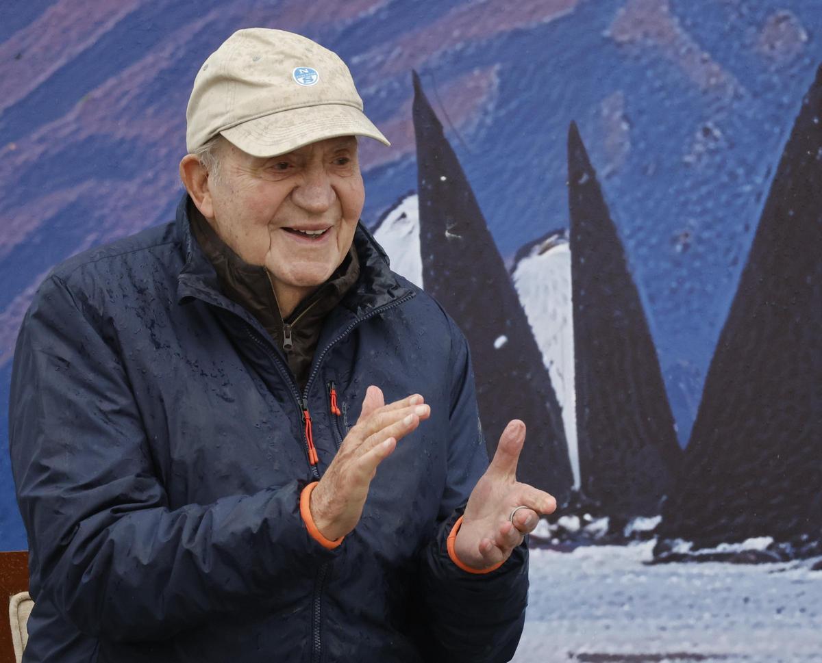 Juan Carlos I, en diciembre en Galicia