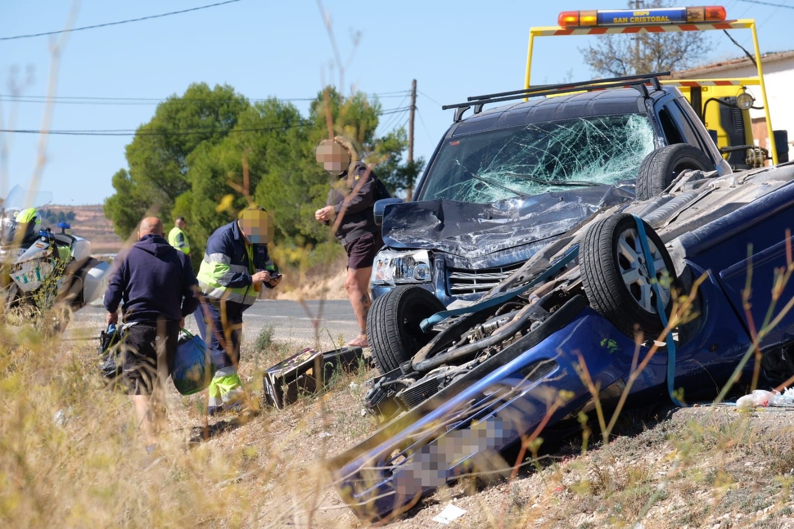 Fallece una joven de 22 años en un accidente de tráfico en la carretera de Monóvar-Pinoso