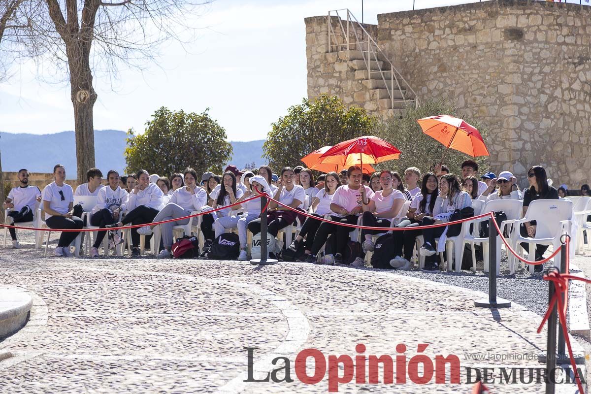 Peregrinación de alumnos de Religión de Secundaria y Bachillerato a Caravaca