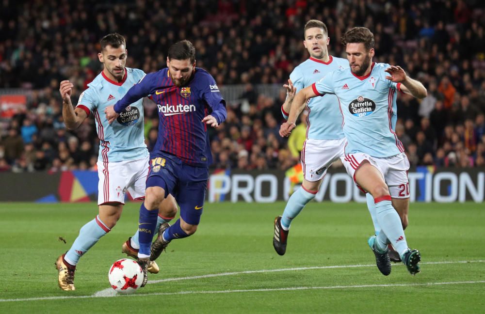 Las mejores imágenes del Barcelona - Celta // Reuters/Alberto Gea