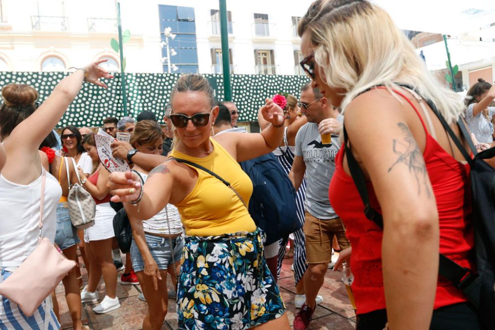 Ambiente en la Feria de Málaga del martes 20 de agosto