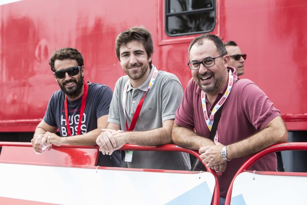 Llegada a Alicante de la tercera etapa de la Vuelta