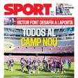 Esta es la portada de SPORT de hoy martes, 18 de noviembre de 2025