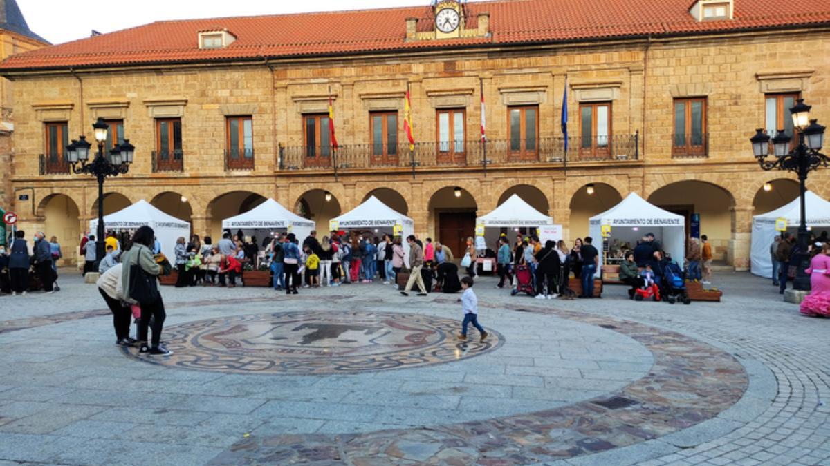 Feria del Stock celebrada en octubre en Benavente. / E. P.