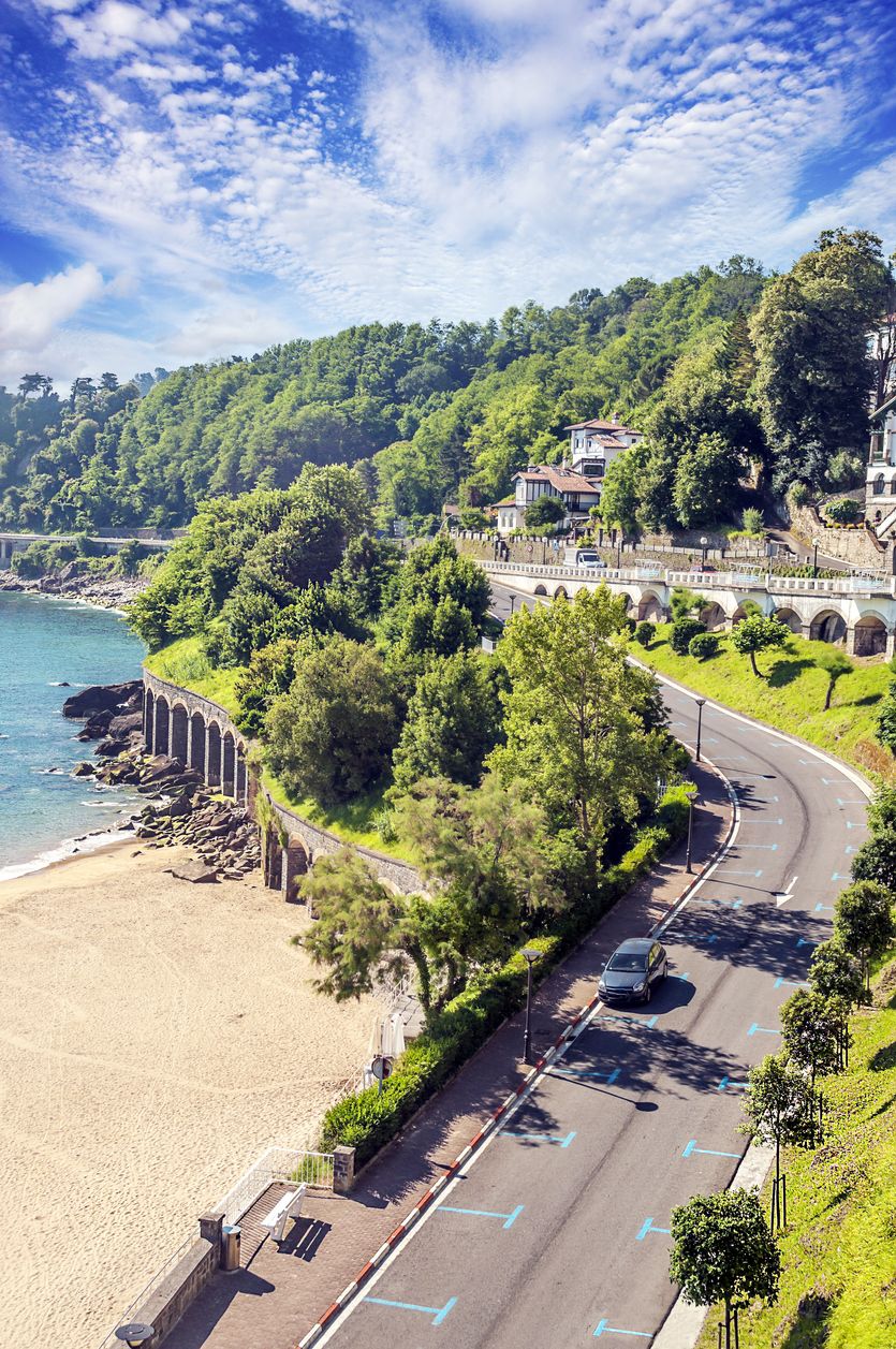 La costa de Zarautz