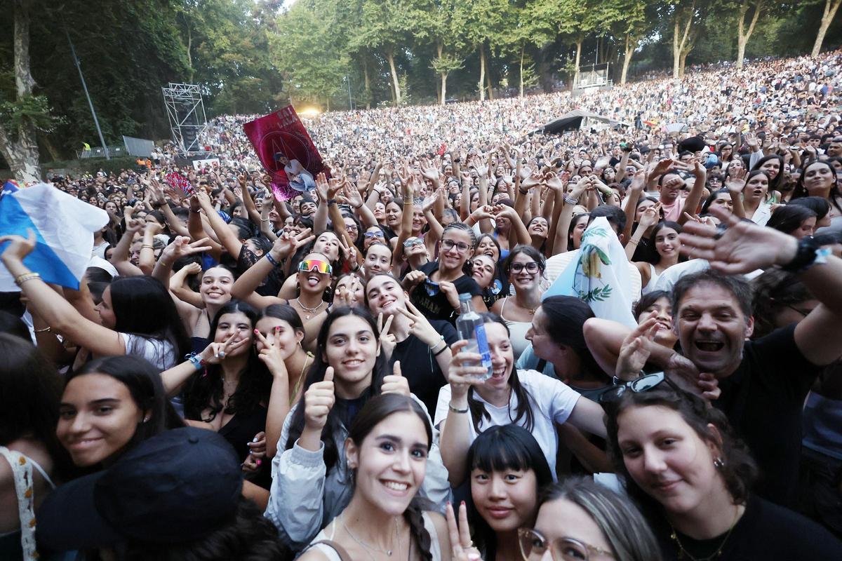 Las imágenes del concierto de Abraham Mateo en Castrelos