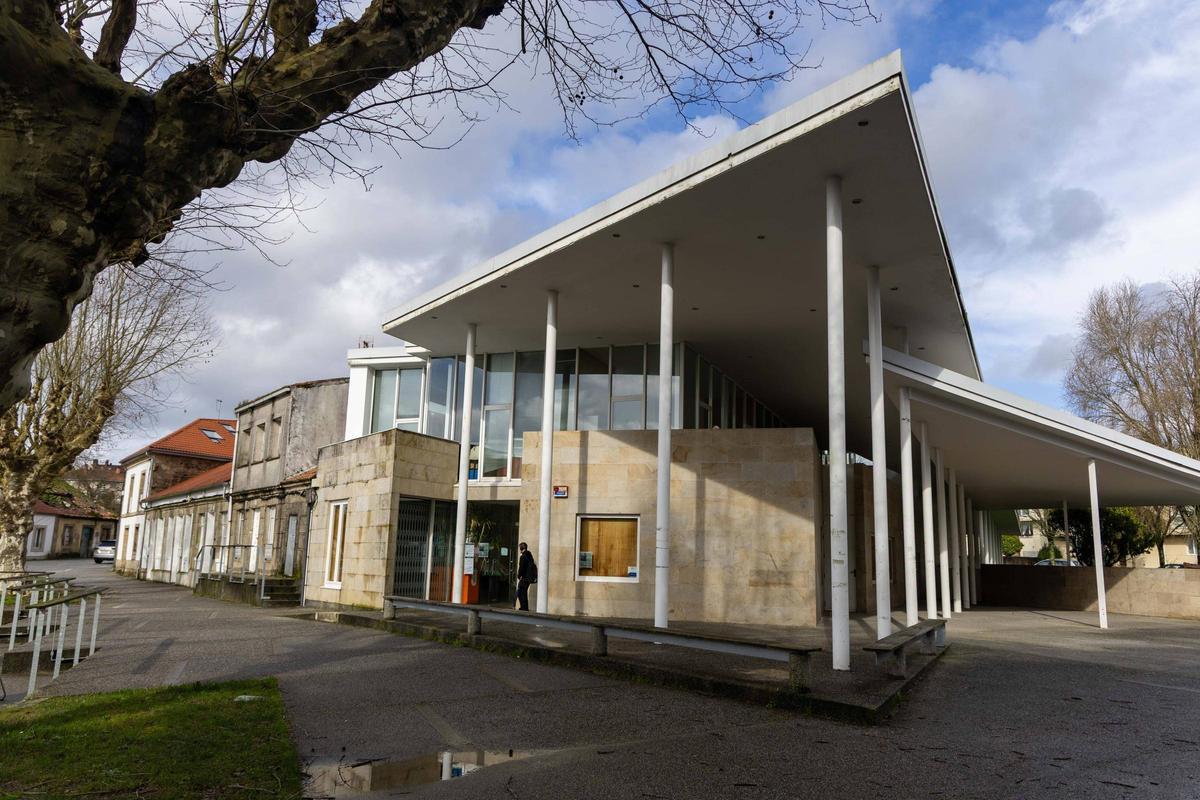 O centro sociocultural de Conxo, un dos que integran a rede de Santiago