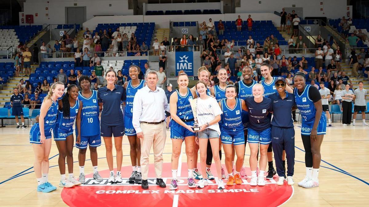 El Azulmarino Mallorca convence ante el Alba Berlín y se queda el Trofeu THB