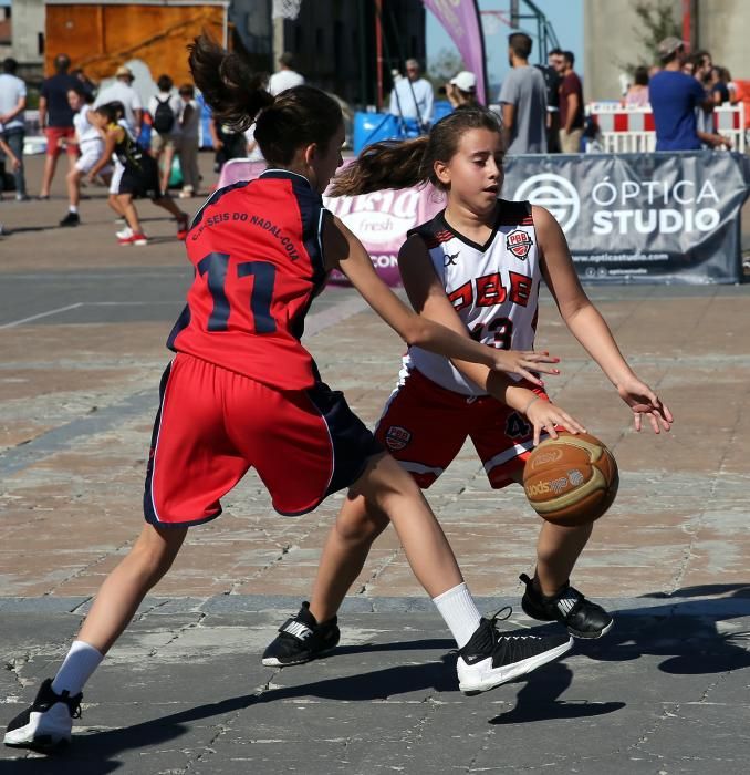 El torneo alevín, aperitivo del partido entre el Obradoiro y el Alba Berlín.