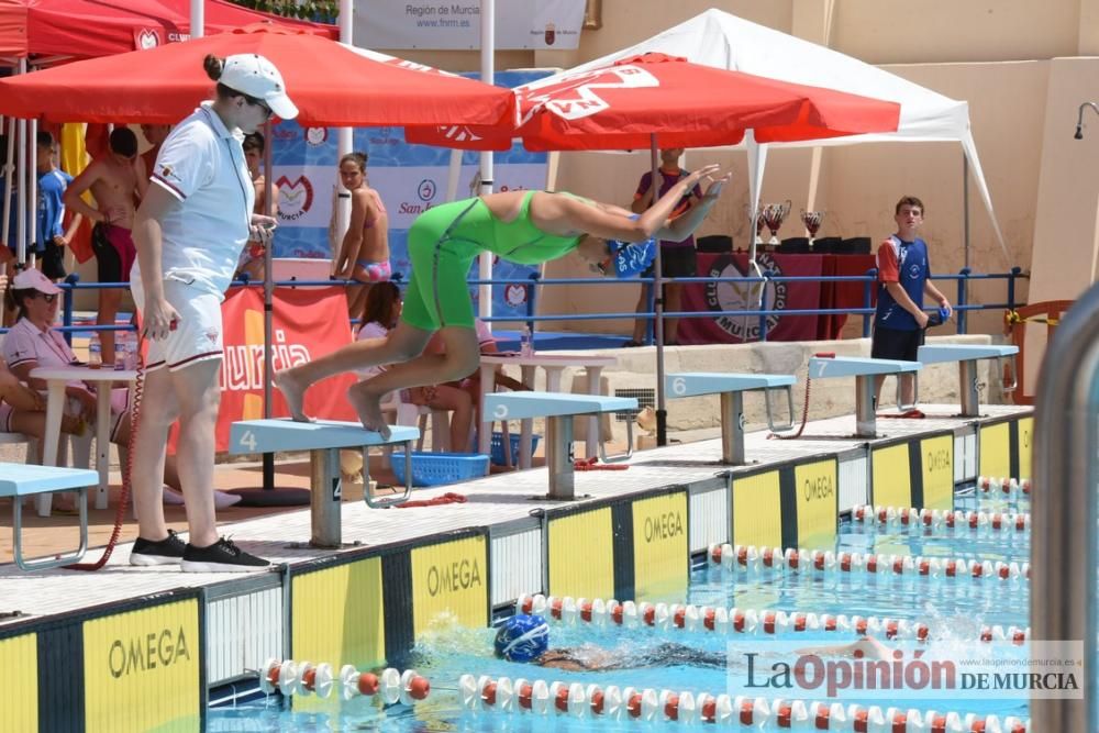 Final del Campeonato regional de natación.