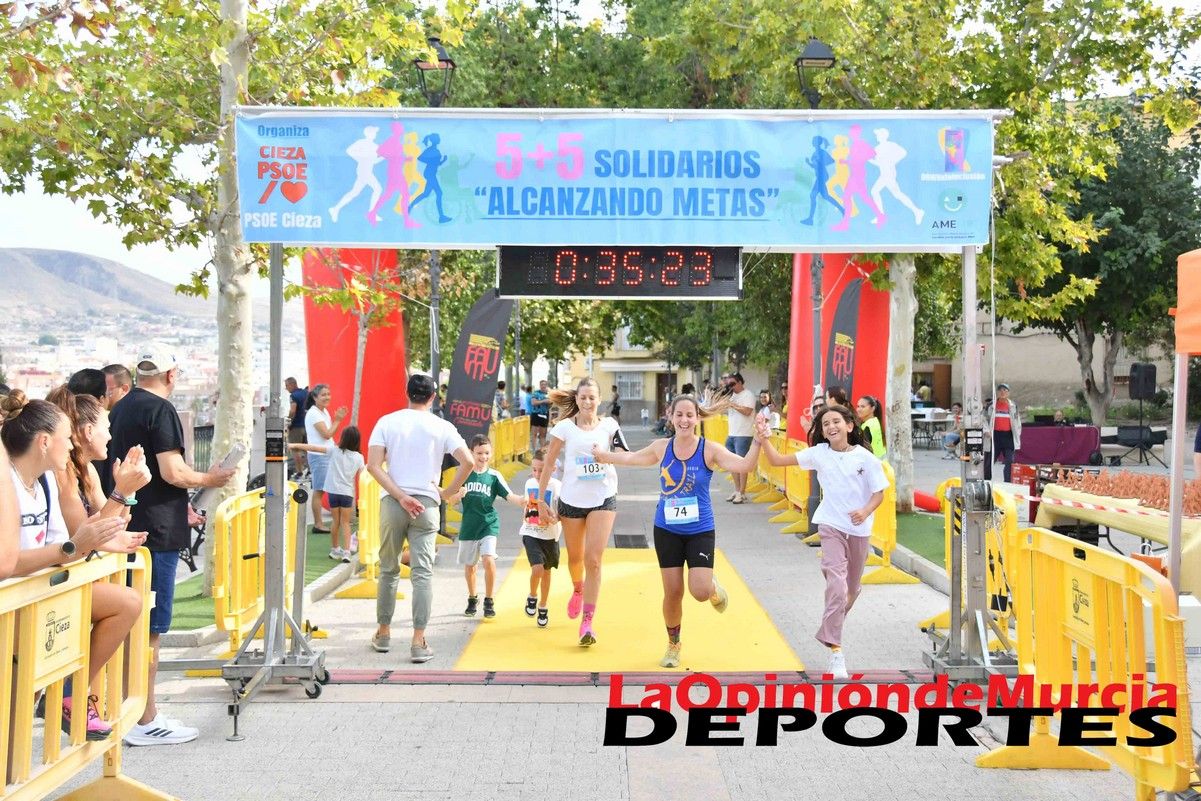 La carrera-Marcha Popular 5+5 Solidarios Alcanzando Metas, en imágenes