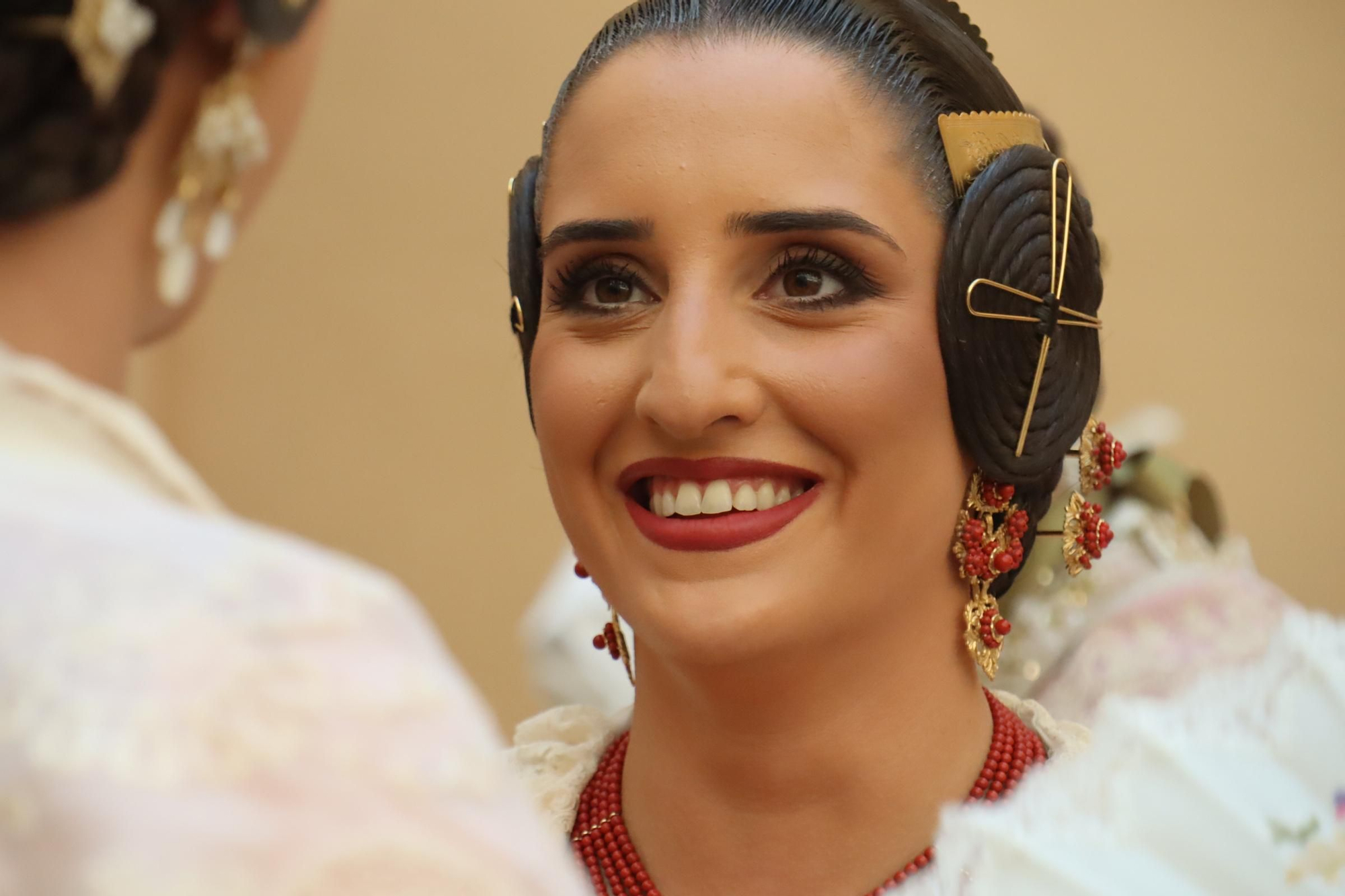 Las candidatas a Fallera Mayor de València 2026 se estrenan en la Batalla de Flores