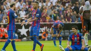 Las imágenes del Valencia, 2 - FC Barcelona, 3