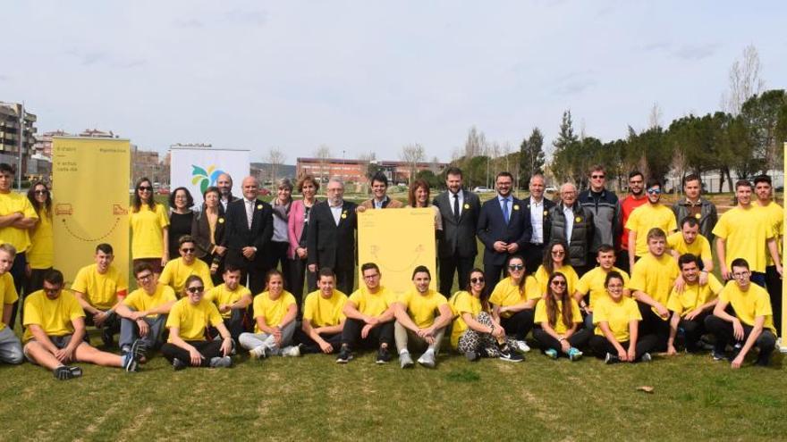 Presentació al Parc central d&#039;Igualada del dia muncial de l&#039;activitat física