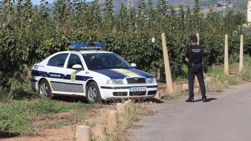 Operativo de búsqueda de la vaquilla fugada de las fiestas de Almenara