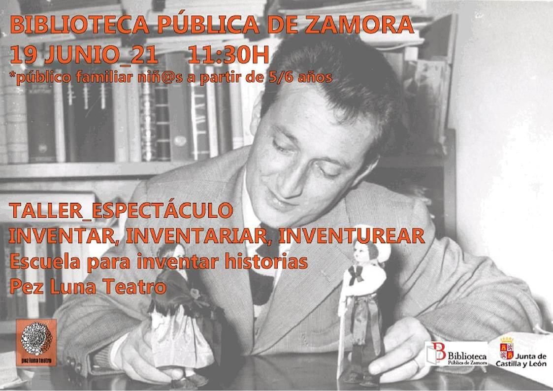 Taller en la Biblioteca Pública de Zamora.