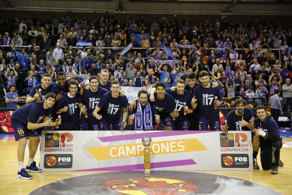 El Oviedo Baloncesto, campeón de la Copa Princesa
