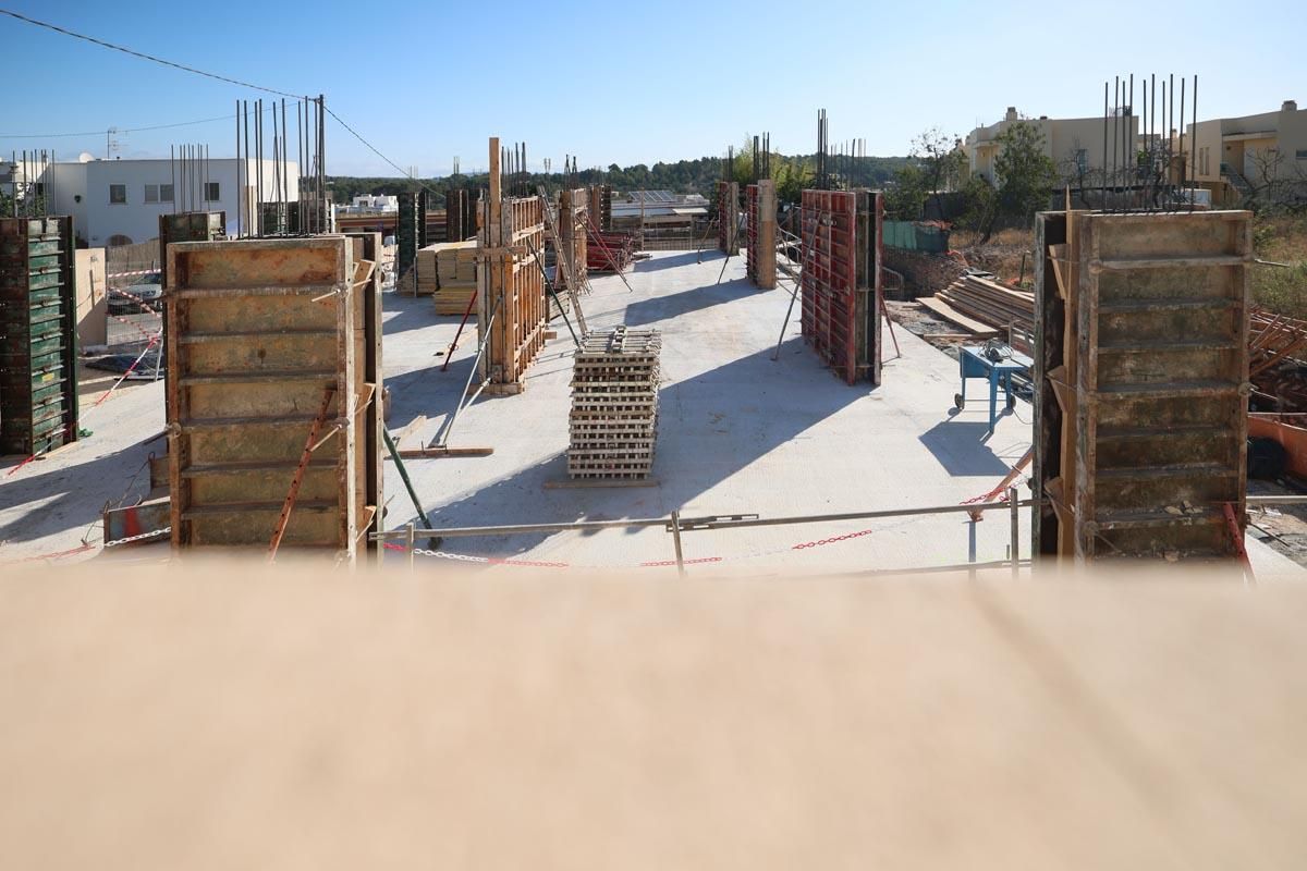 Galería: visita a las obras de la nueva escoleta de Sant Rafel