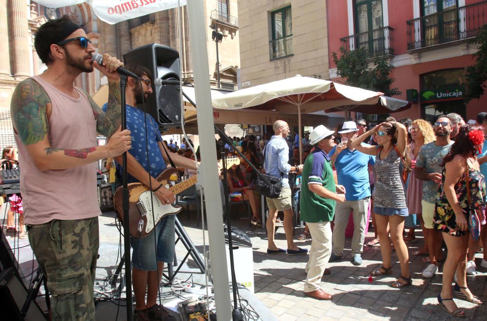 La música en directo inunda el Centro