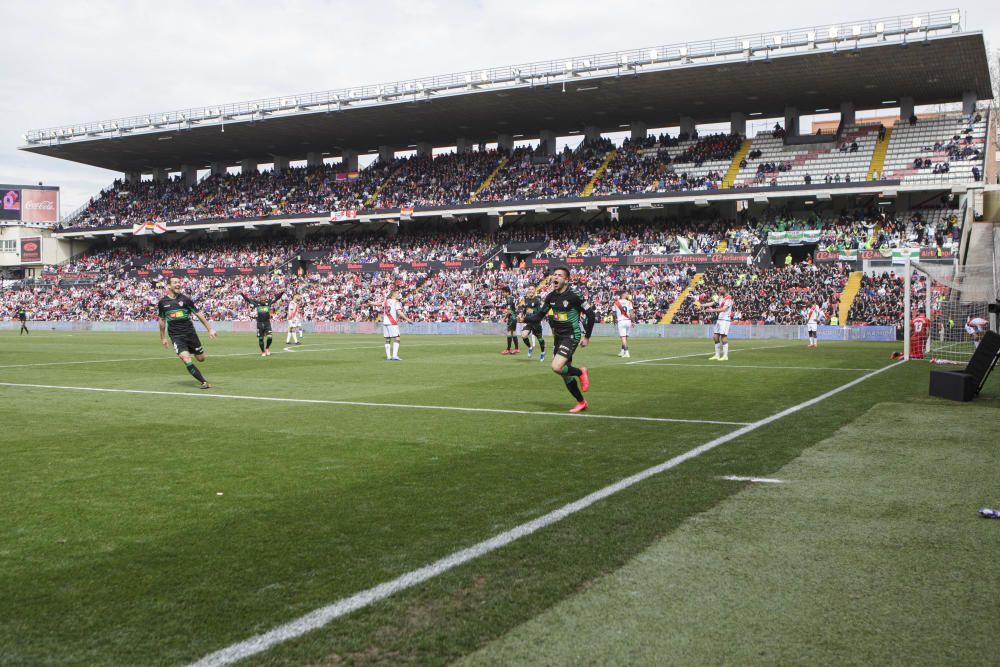 Rayo Vallecano - Elche CF: Las imágenes del partido