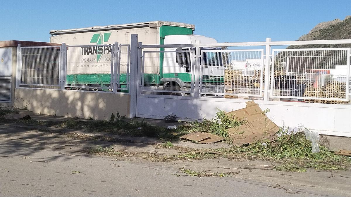 El temporal asociado a la borrasca Kristin ha dejado imágenes de impacto en Xàtiva, las rachas de viento han alcanzado niveles huracanados