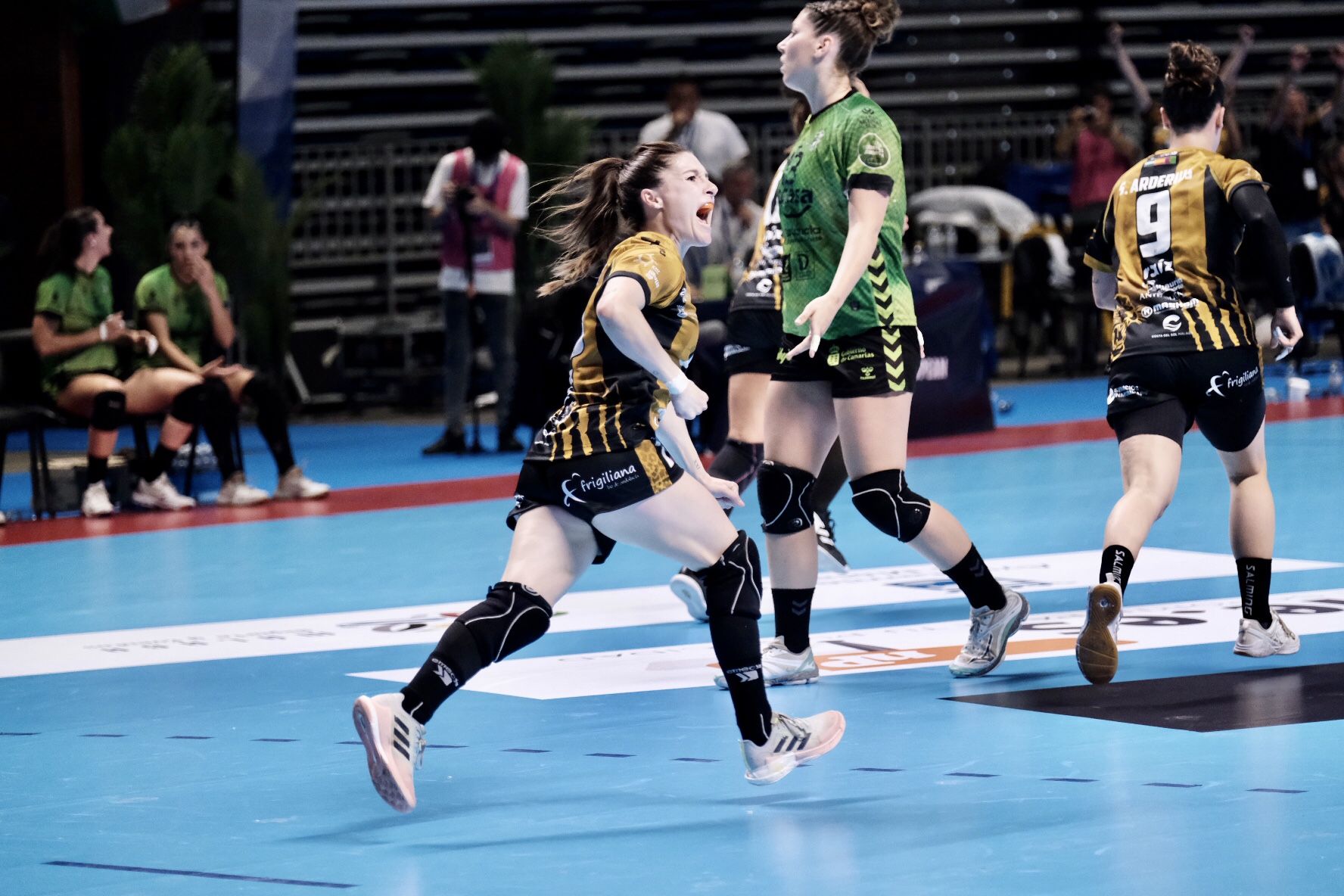 Las imágenes del BM Costa del Sol Málaga - Rocasa Gran Canaria de la final de la EHF European Cup