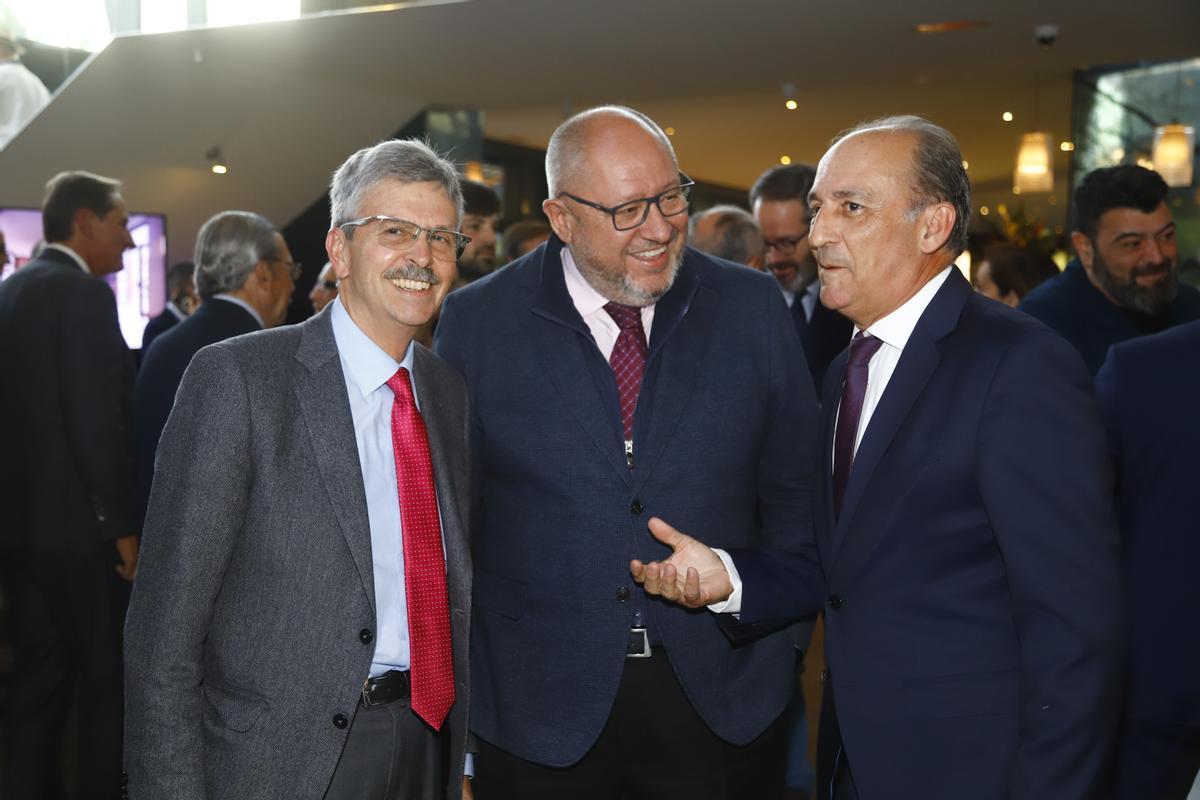 José Luis Navarro, Manuel Torralbo y Gabriel Pérez Alcalá.