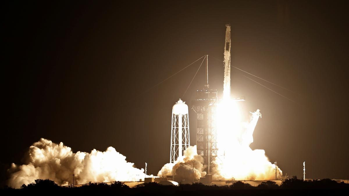 Lanzamiento de la misión Crew-2 de Space X y la NASA, este viernes desde Florida.