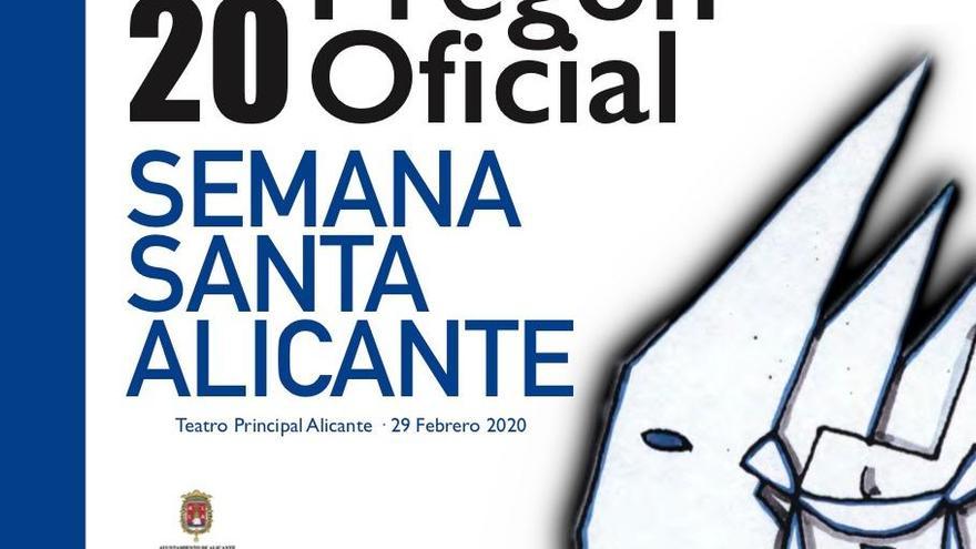 Mañana se celebra el pregón de Semana Santa en el Teatro Principal con Luis del Olmo