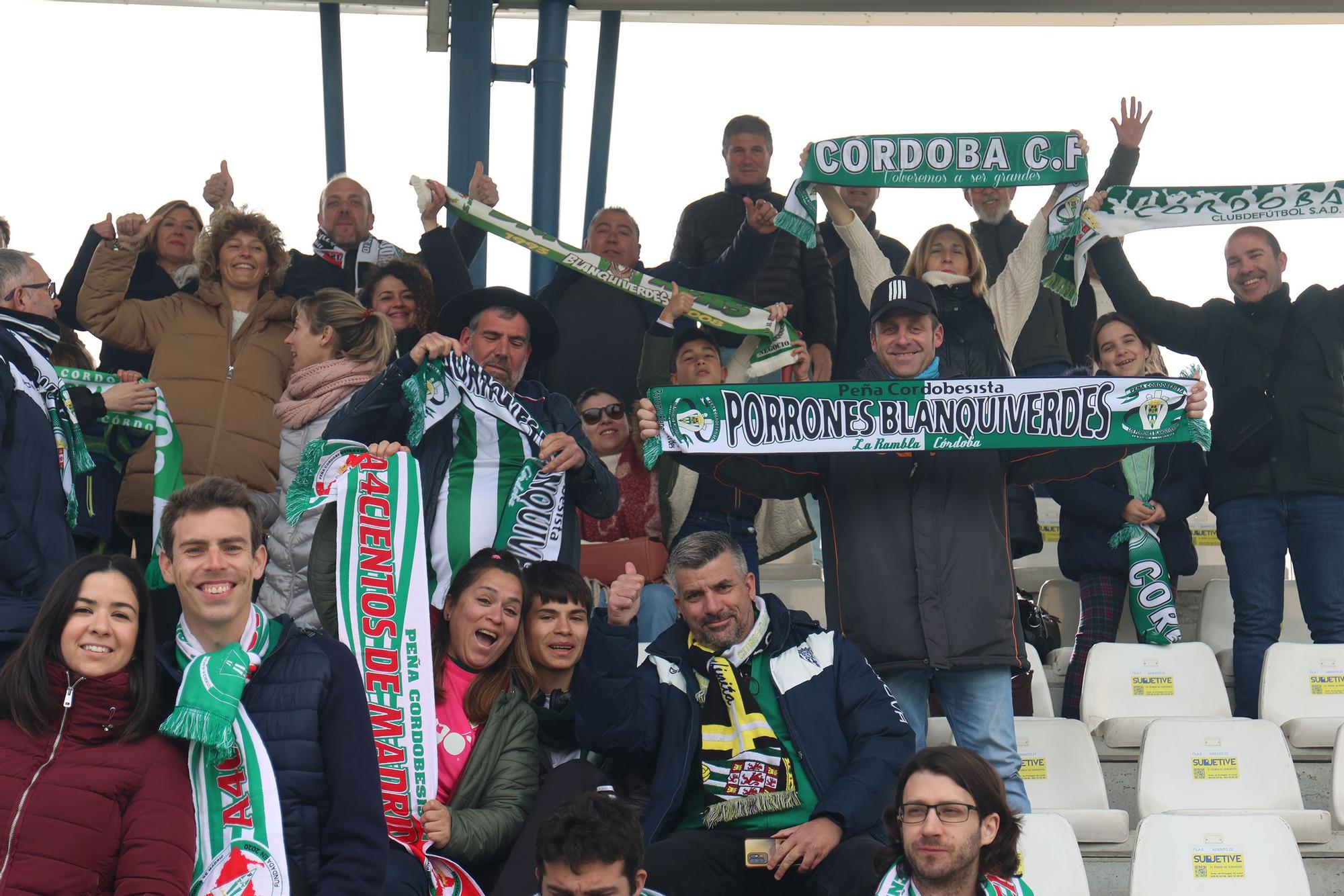 Los aficionados en el Talavera de la Reina-Córdoba CF