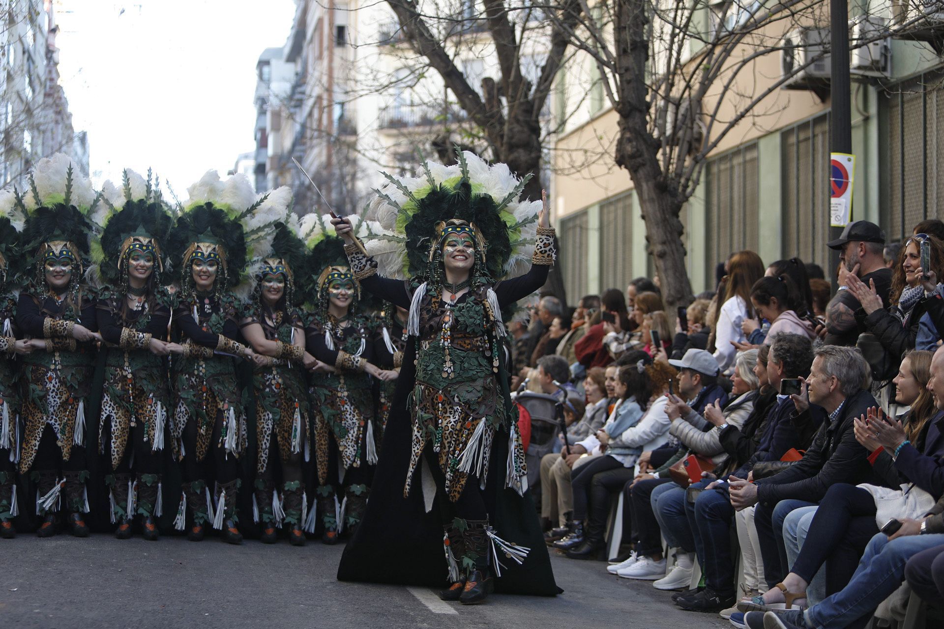 Parada Mora de Almirante en las Fallas de 2023