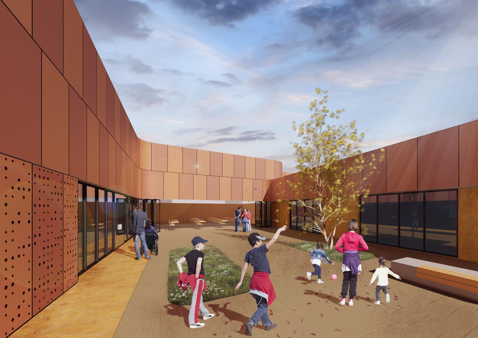 Así será el nuevo colegio de Educación Especial Pla de la Mesquita de Xàtiva
