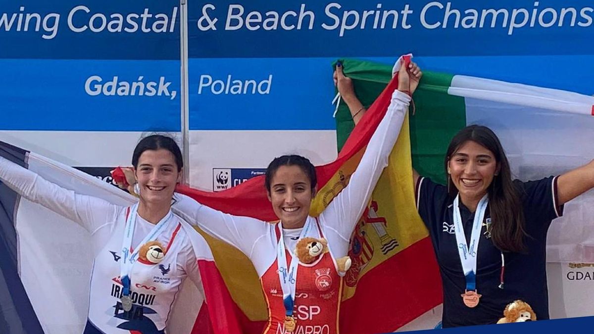 La joven Lucía Navarro, se alzó con el oro también en el Campeonato de Europa.
