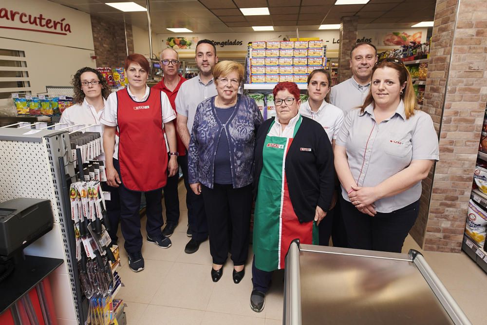 Apertura de un supermercado SPAR en Artenara