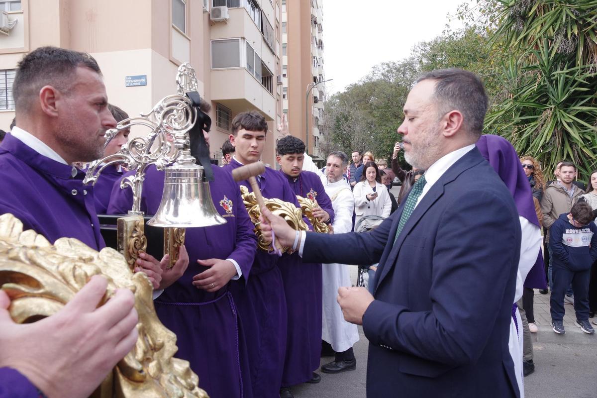Trono de Jesús de Medinaceli el viernes 27 de marzo de 2026 en Málaga