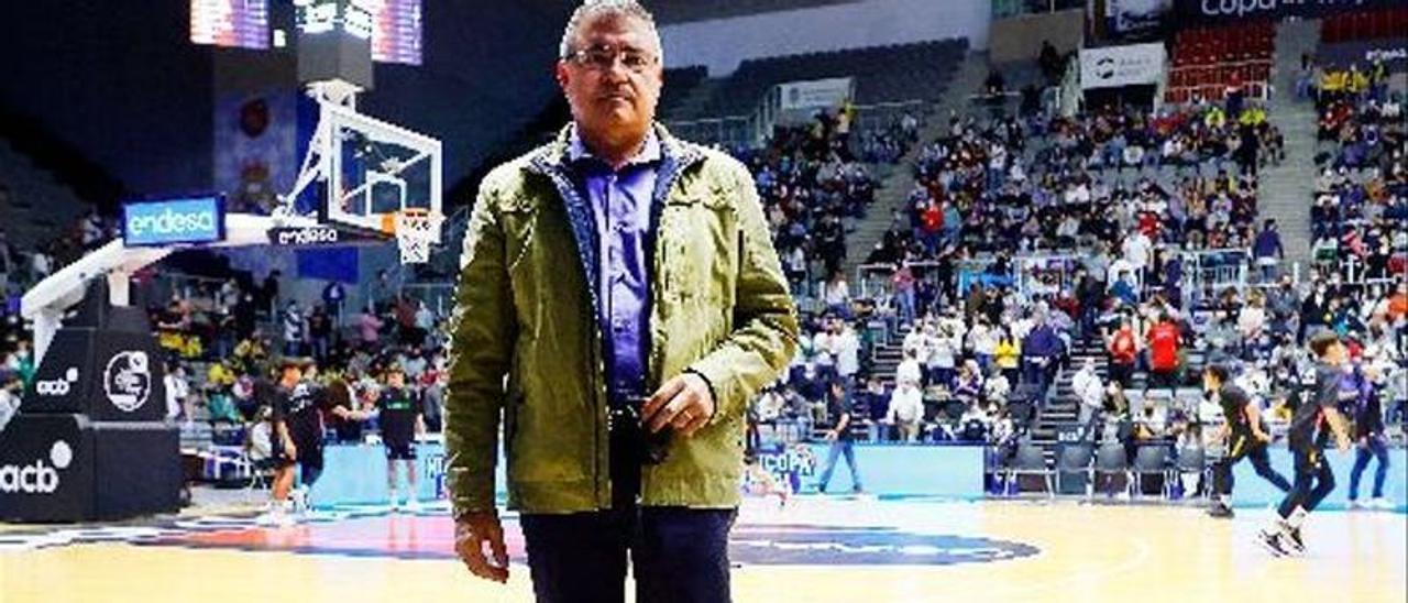 Félix Hernández, en el Palacio de los Deportes de Granada