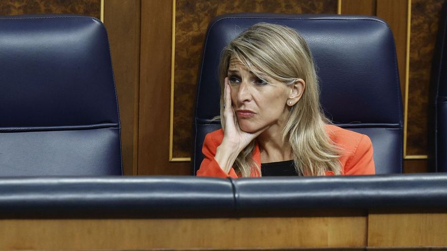 Yolanda Díaz cuestiona la ley de secretos oficiales de Bolaños y anuncia enmiendas para acortar plazos
