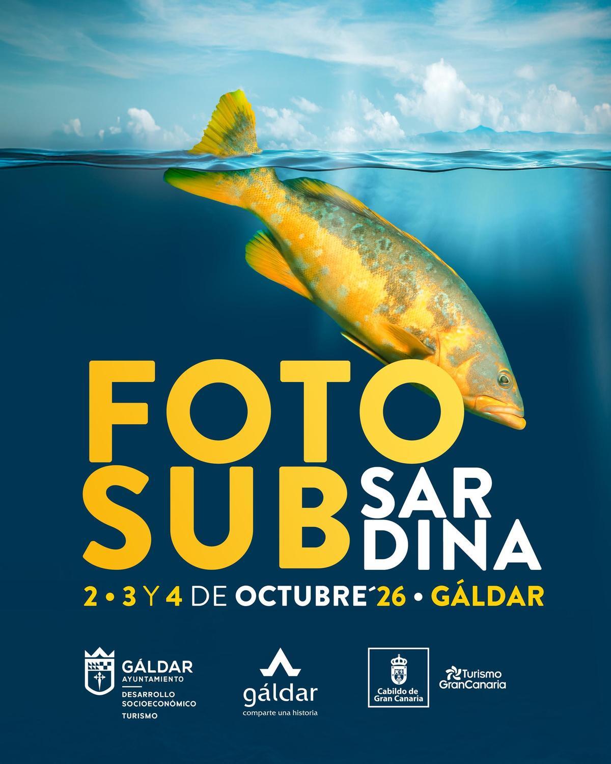 Cartel Fotosub Sardina 2026